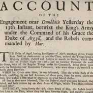 Account of the engagement near Dunblain