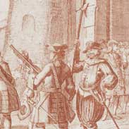 James Francis Stuart landing at Peterhead,2 January 1716
