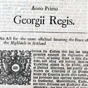 An Act for the more effectual securing of the peace of the highlands of Scotland