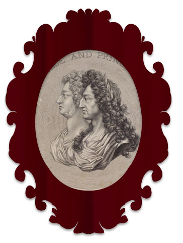 Portrait of Willam and Mary