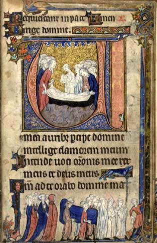 Folio from 'The Murthly Hours'