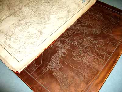 Copper printing plate