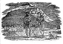 Illustration from 'Donald's Farewell to Lochaber'
