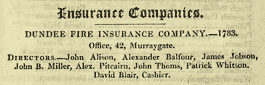 Dundee insurance company directors list