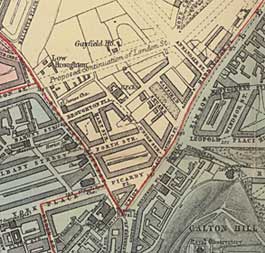 Detail from Edinburgh map