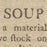 Advert for 'Portable soup'