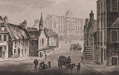 Engraving of Glasgow Infirmary