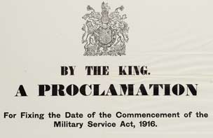 Royal proclamation