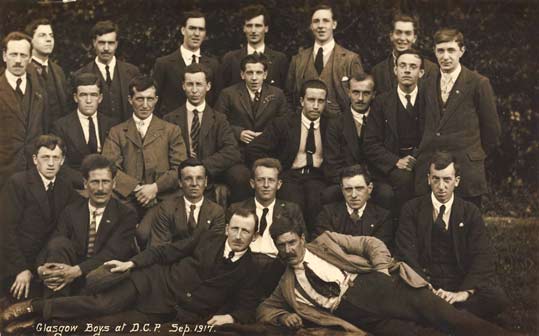 Group of men in suits