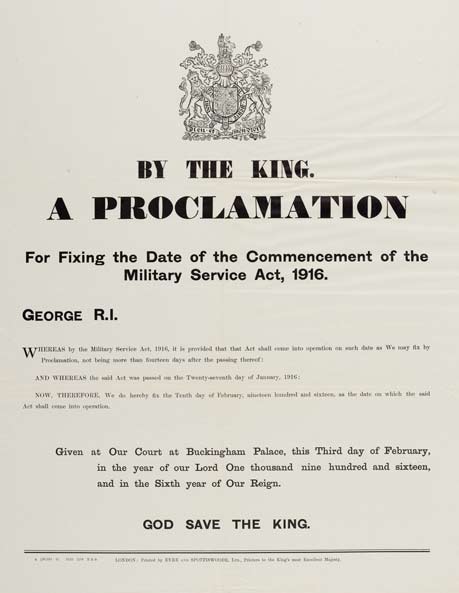 Royanl proclamation
