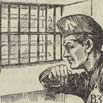 Cartoon of jailed man