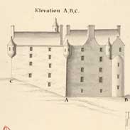Plan and Elevations of the Castle of Glengarry