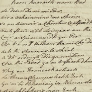 A manuscript in the hand of the Rev. James McLagan (1728-1805)