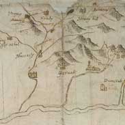 Meur de Strath Èireann; Gleann Amain; Loch Abar le Timothy Pont.