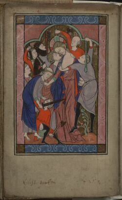 Betrayal and Arrest of Christ (miniature)