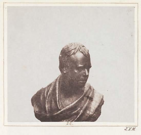 Bust of Sir Walter Scott.
This is a bronzed plaster copy of the Francis Chantrey bust of 1820.
