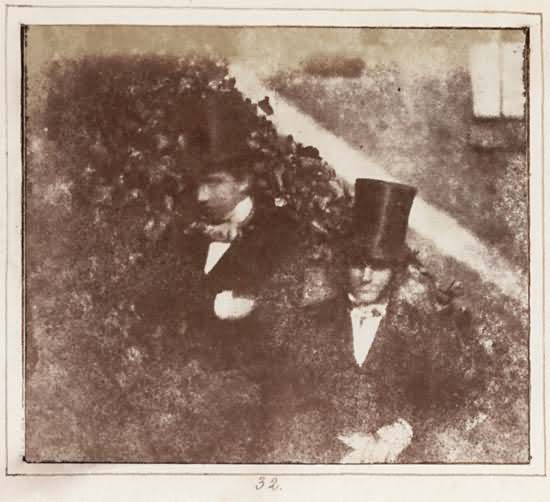 Robert Cay (1822-1888) and Edward Cay (1825-1874). Both later became sheep farmers near Brisbane, Australia. Their father John Cay was one of the members of the Edinburgh Calotype Club.
