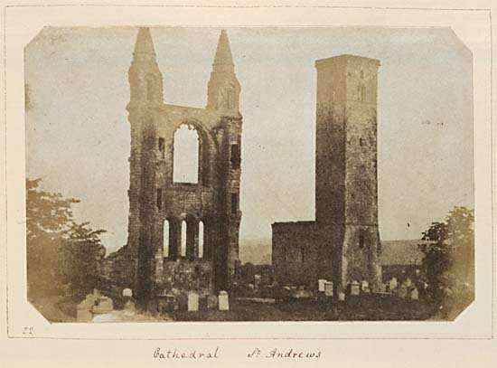 Ruins of Cathedral, St. Andrews.