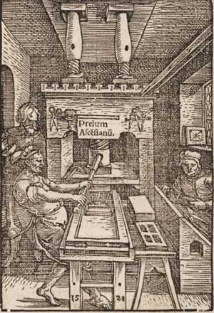 Early printing press