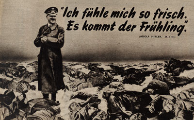 Leaflet on German military deaths