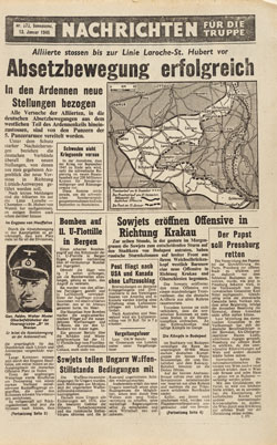 Newspaper for German troops