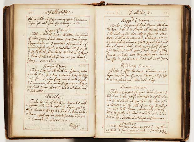 Pages from 'A Large Collection of Choice Recipes'
