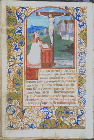 Folio from the Blackadder psalter