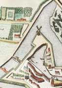 Detail from map by Blaeu