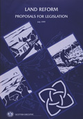 Book cover of 'Land reform: proposals for legislation'