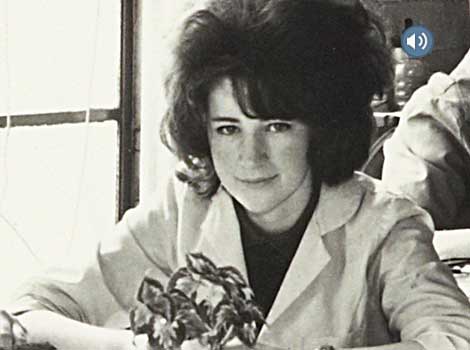 Audio icon and photo of Doris Crook