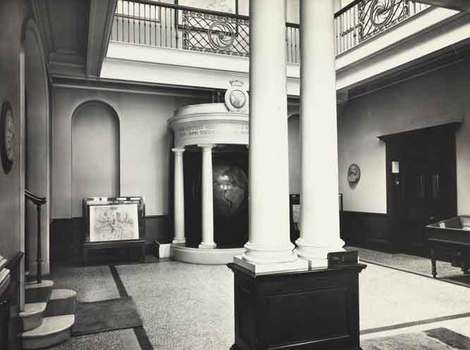 Photo of the entrance hall at Duncan Street