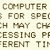 Thumbnail: 'Computer' and other words from a typed document