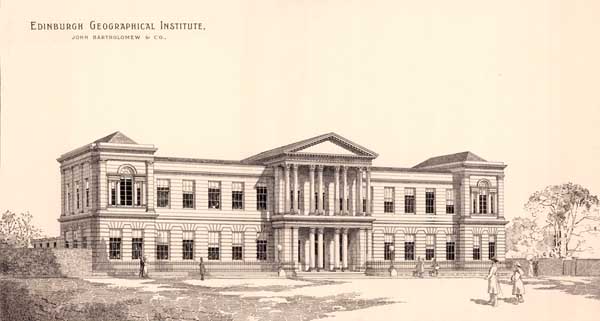 Drawing of building exterior
