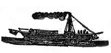 Steam-boat illustration