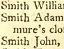 Adam Smith's name on printed page