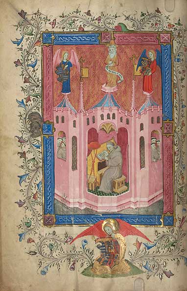 Illuminated manuscript page