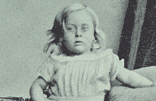 Haig as a young child