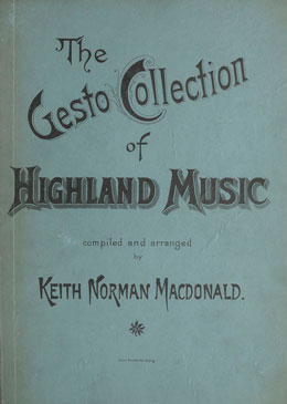 Gesto collection of printed music
