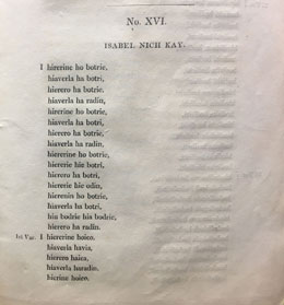 The page shown here is from the original 1828 edition of Neil MacLeod’s publication, also known as the ‘Gesto Canntaireachd’ (Library shelfmark Mus.D.s.138)
