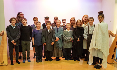 The cast of the Iolaire play