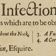 Remedies against the infection of the plague