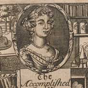 Frontispiece, John Shirley, The Accomplished Ladies Rich Closet, 1687
