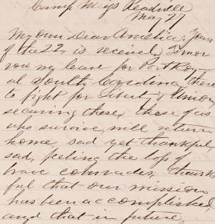 Lewis Henry Douglass Letter