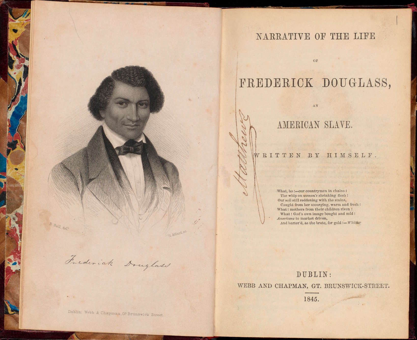 'Narrative of the Life of Frederick Douglass, An American Slave'