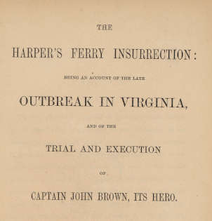 Harpers Ferry Insurrection