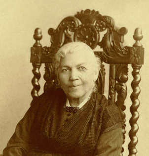 Only known formal photograph of Harriet, Jacobs, 1894. From the Journal of the Civil War Era.