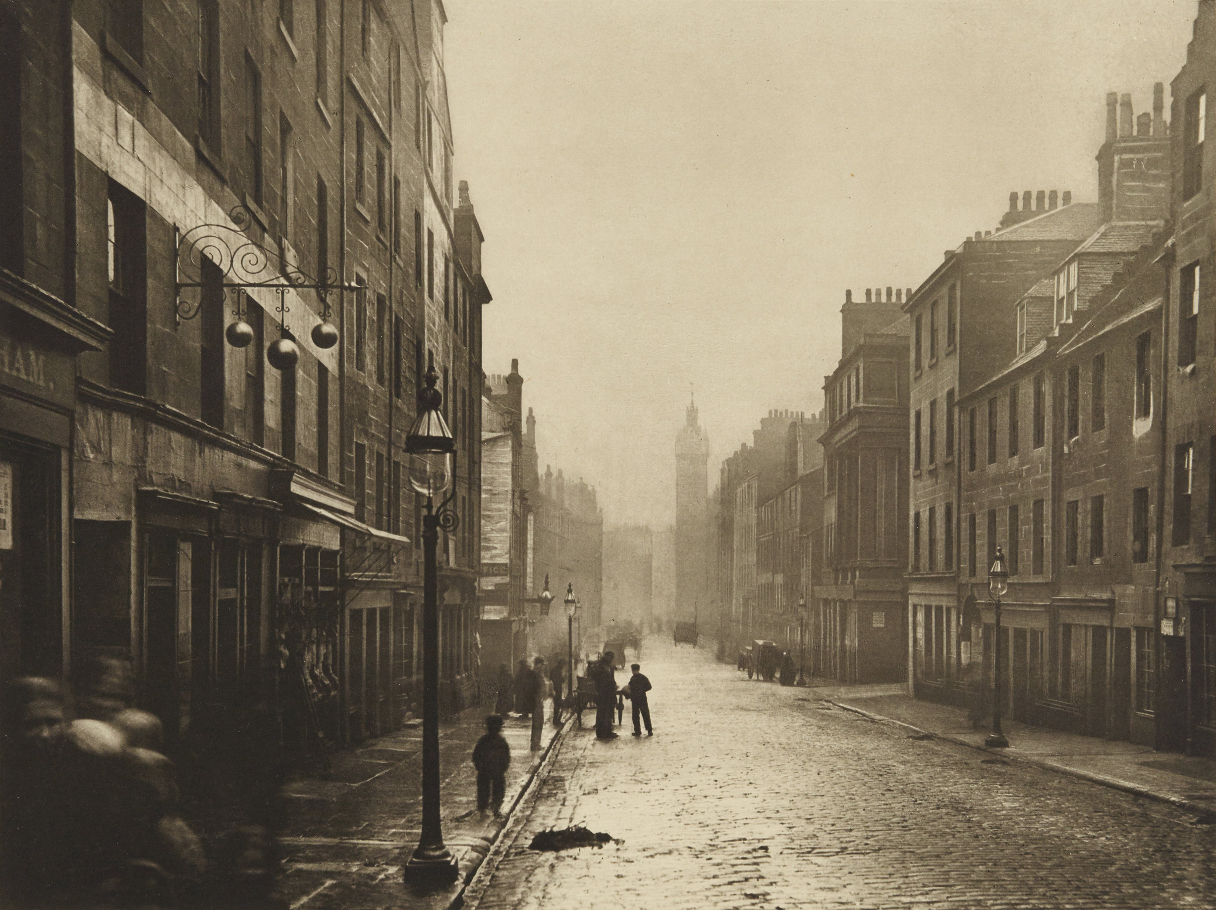 High Street from College Open 1868