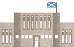 Graphic of NLS building
