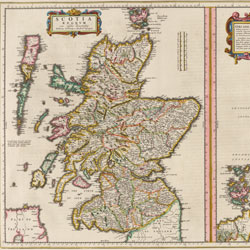 Early map of Scotland