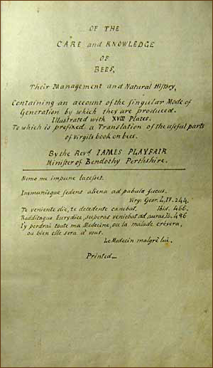 Playfair manuscript